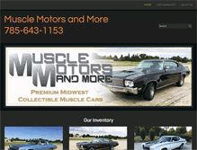 Tablet Screenshot of musclemotorsandmore.com